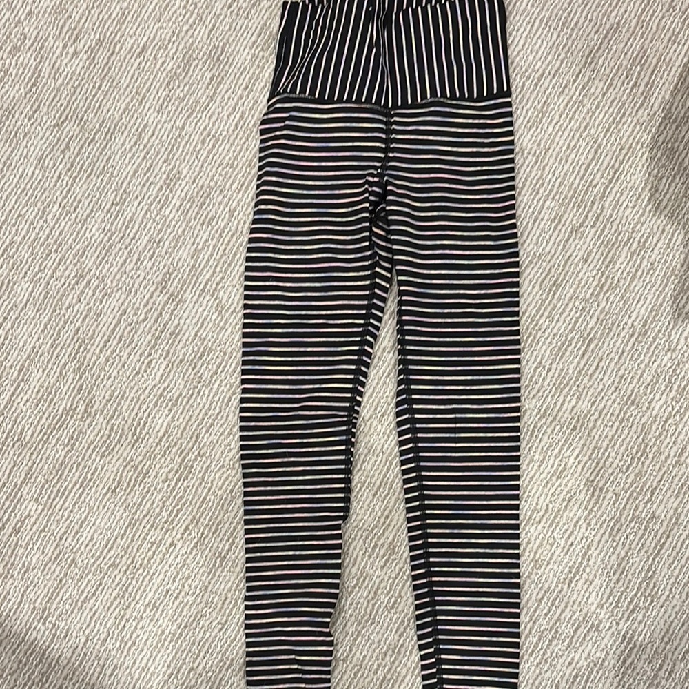 Ivivva Girls Striped Leggings